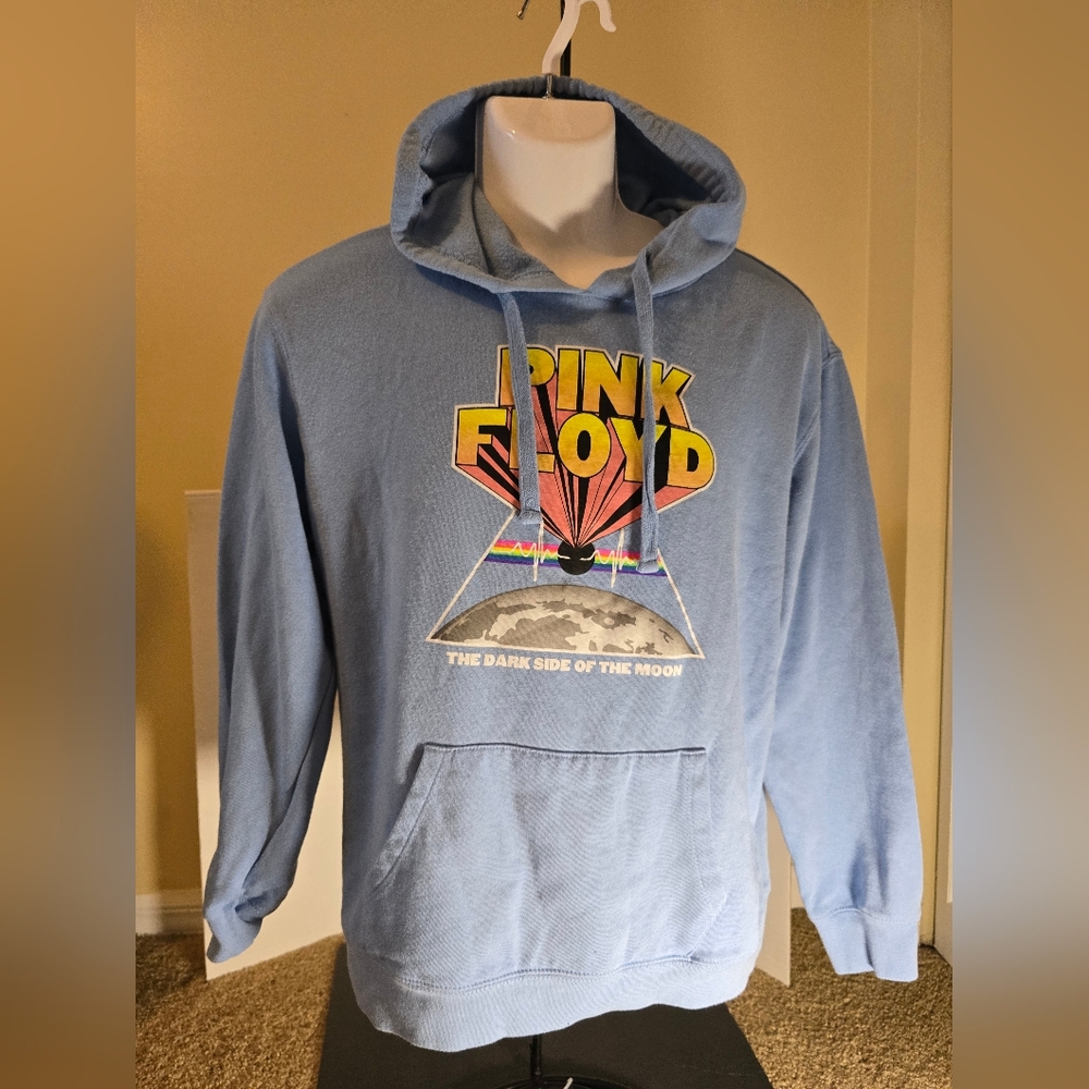 Pink Floyd Hoodie Sweatshirt Dark Side of the Moon size XXL